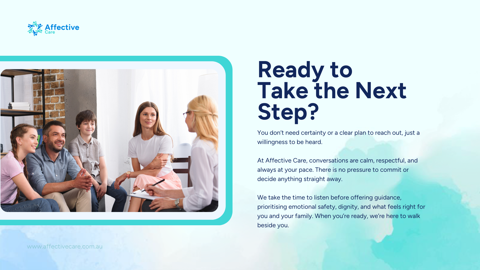 Ready to Take the Next step