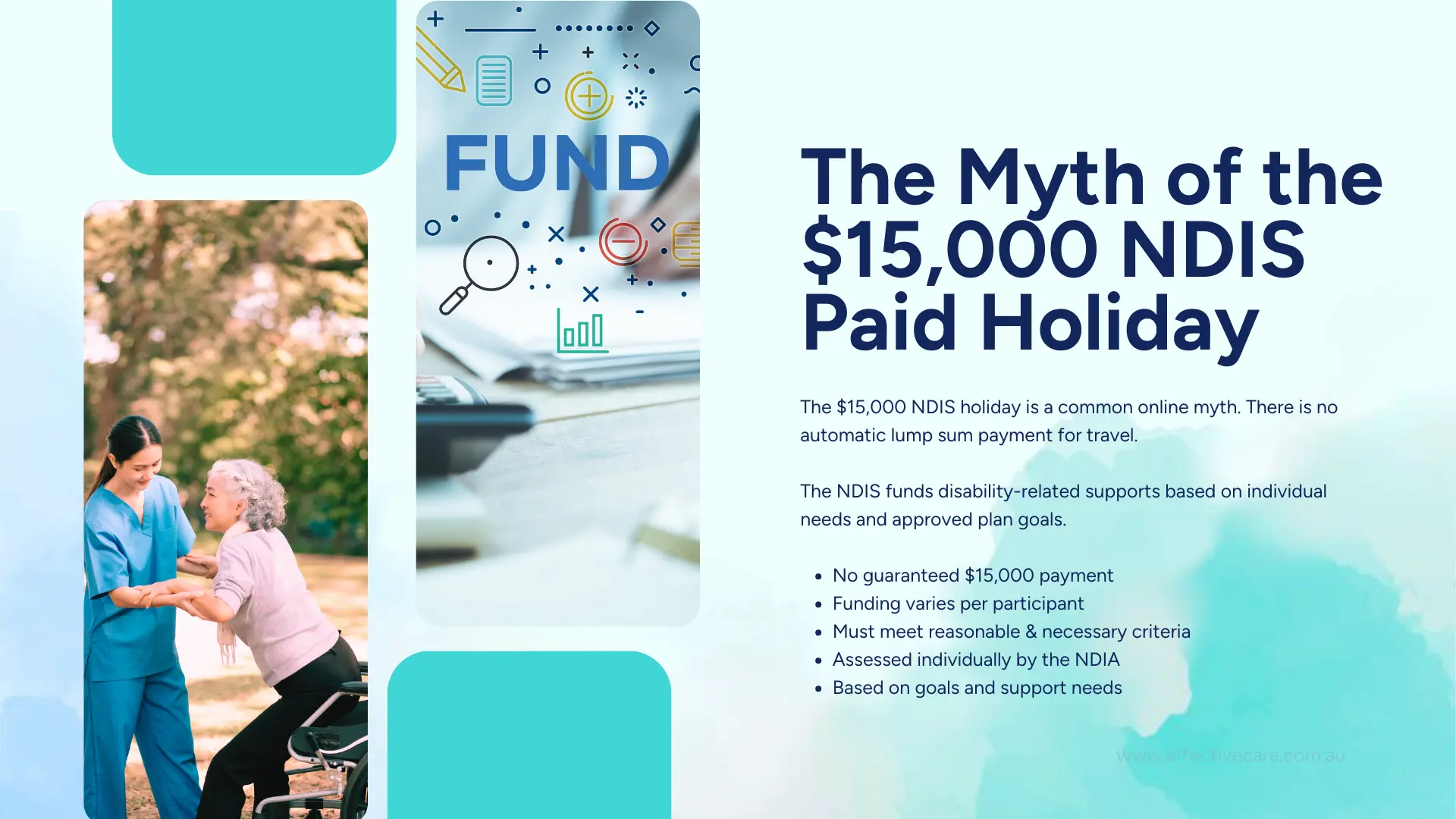 The myth of the $15000 NDIS Paid Holiday