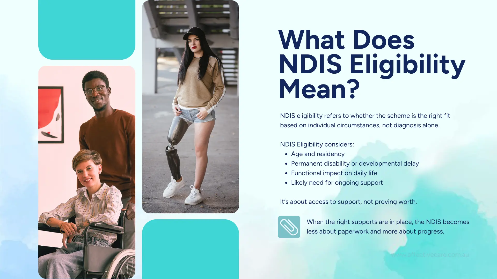What does NDIS Eligibility mean