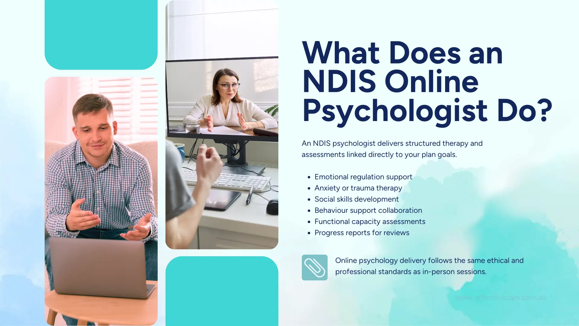 What does an NDIS Online Psychologist Do