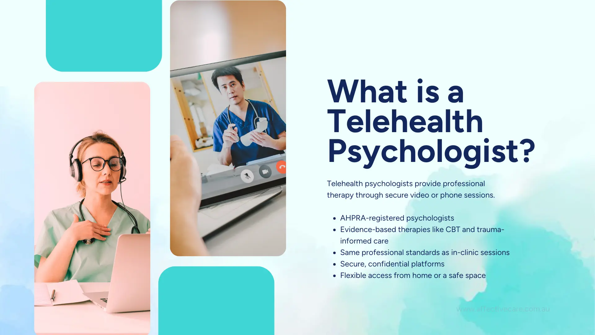 What is telehealth Psychologist