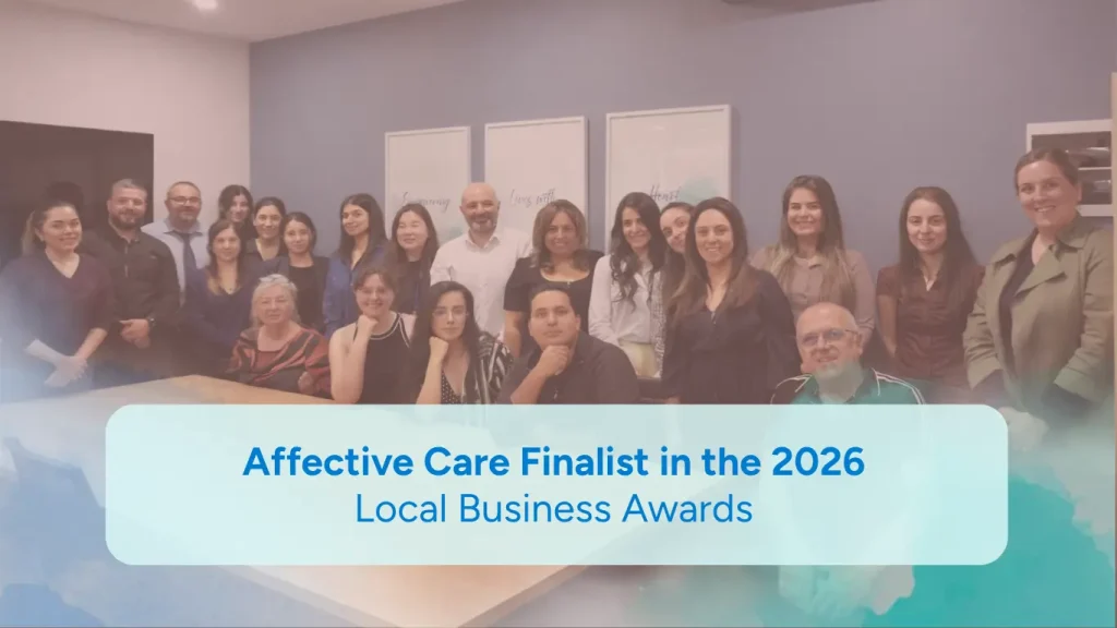 Affective Care Finalist in the 2026 Local Business Awards