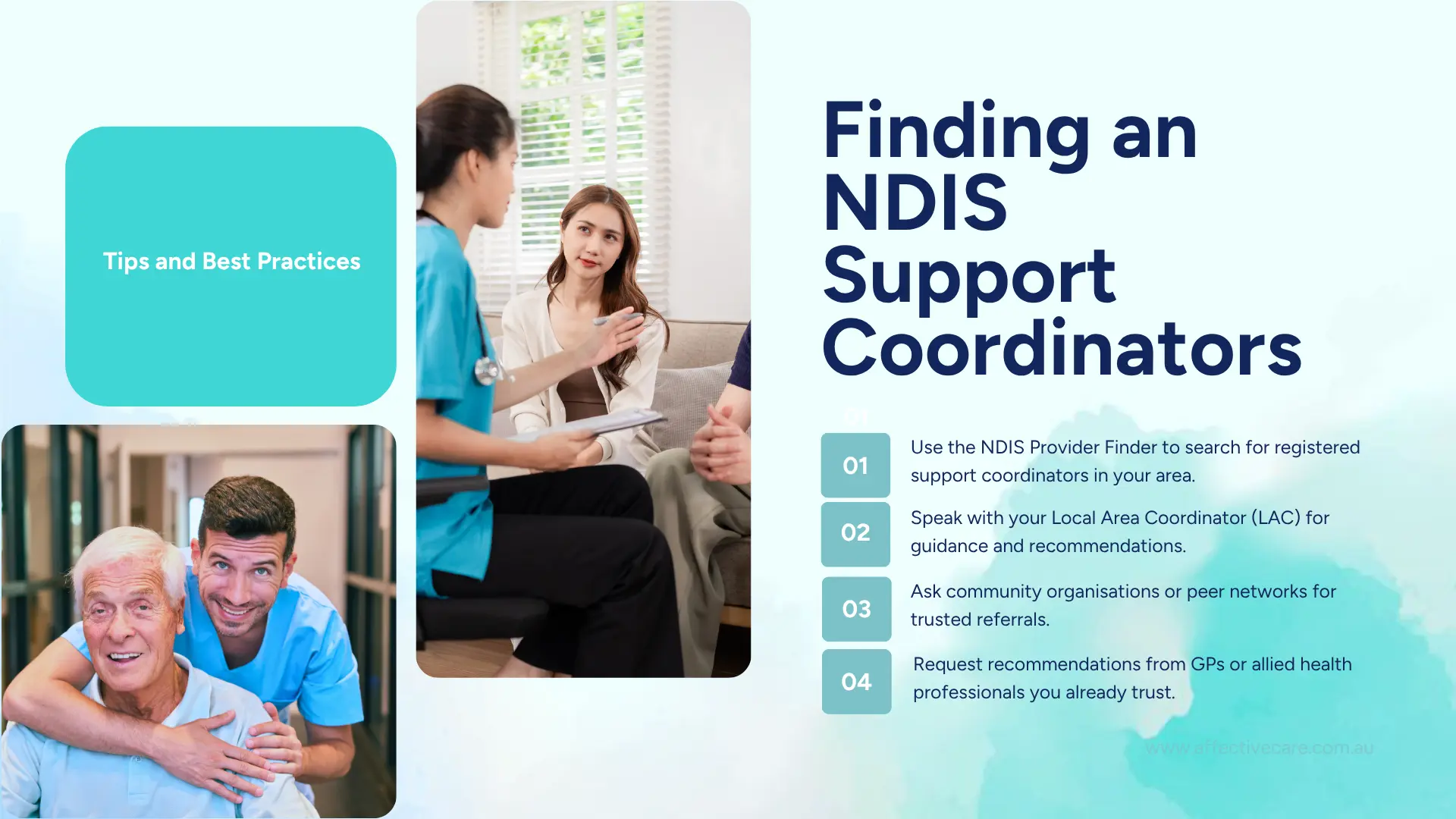 Finding an NDIS support coordinators