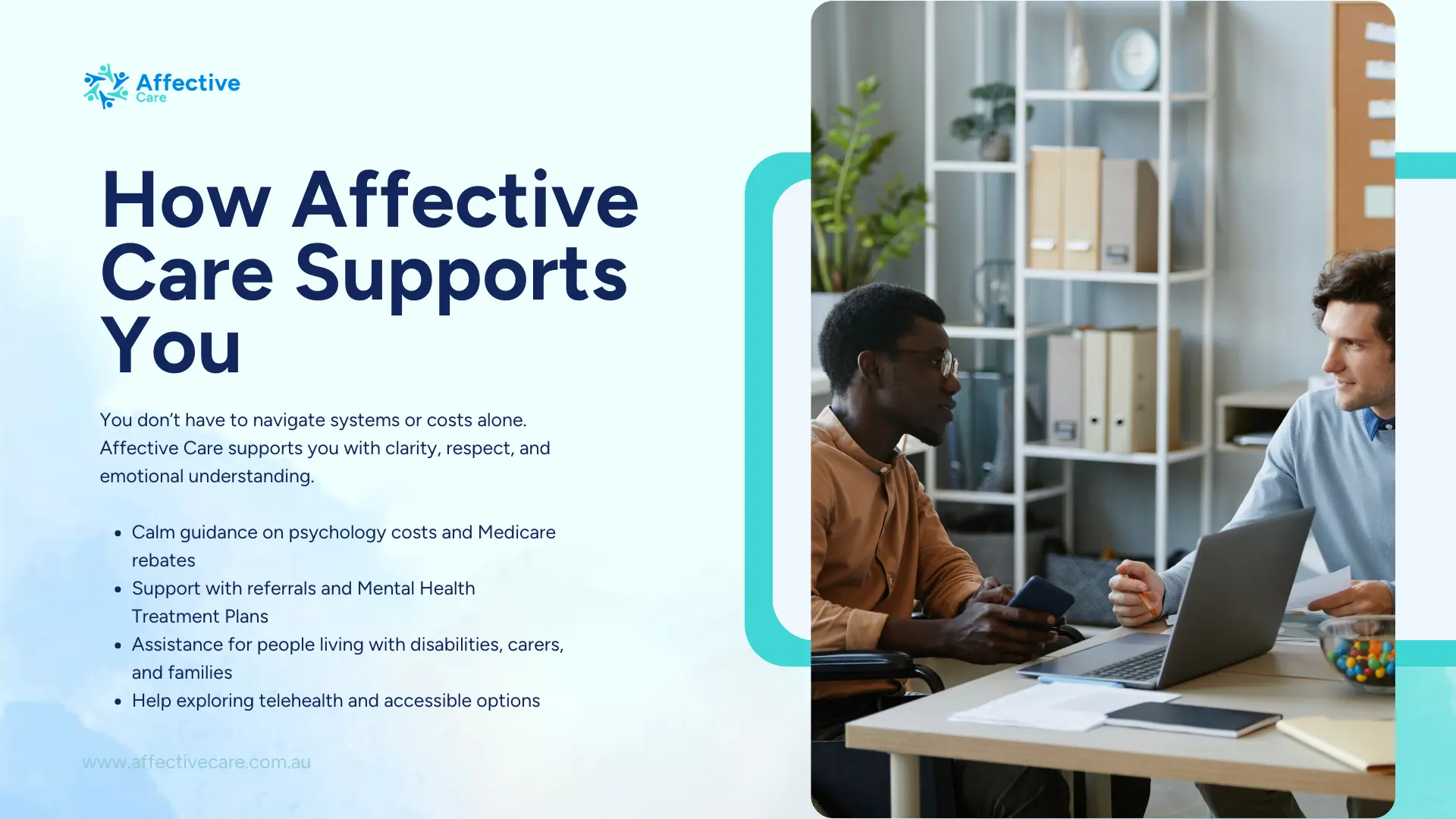 How affective care supports you