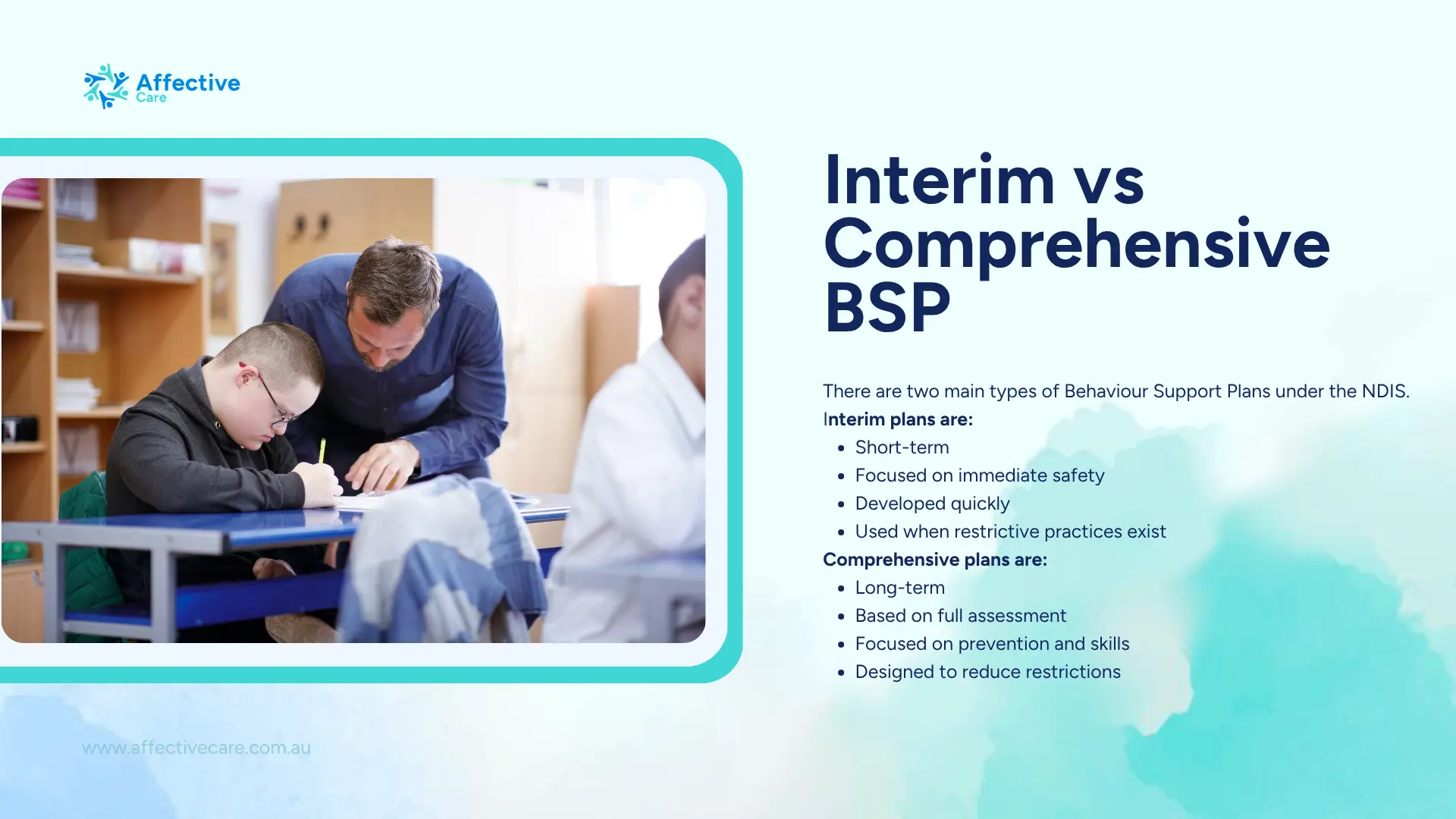 Interim vs Comprehensive BSP