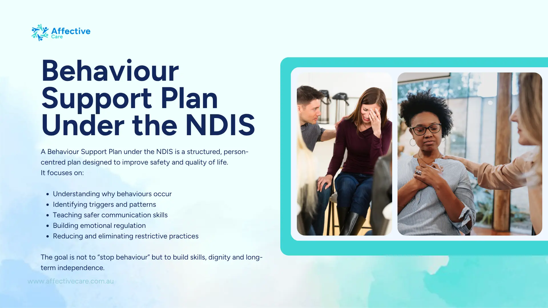 Introduction of Behaviour Support Plan under the NDIS