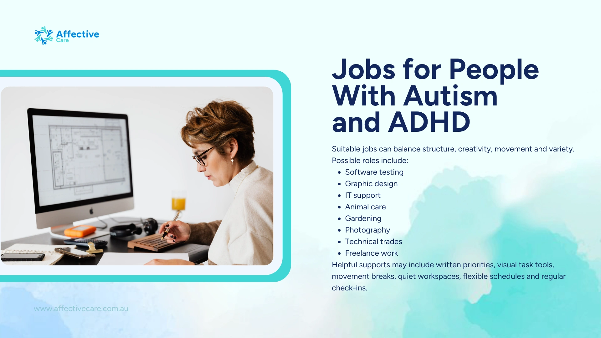 Jobs for people with Autism and ADHD