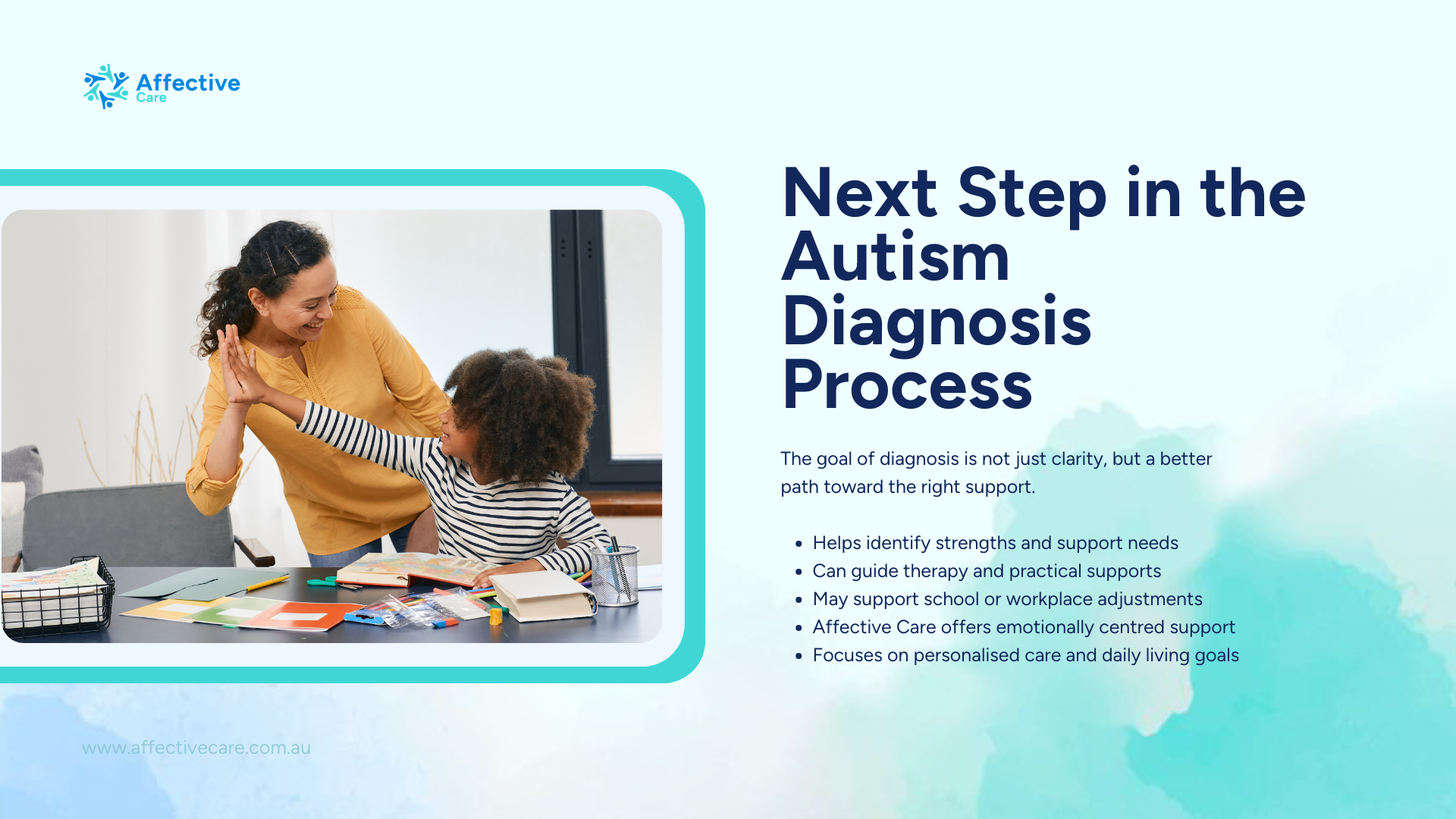 Next step in the Autism Diagnosis Process