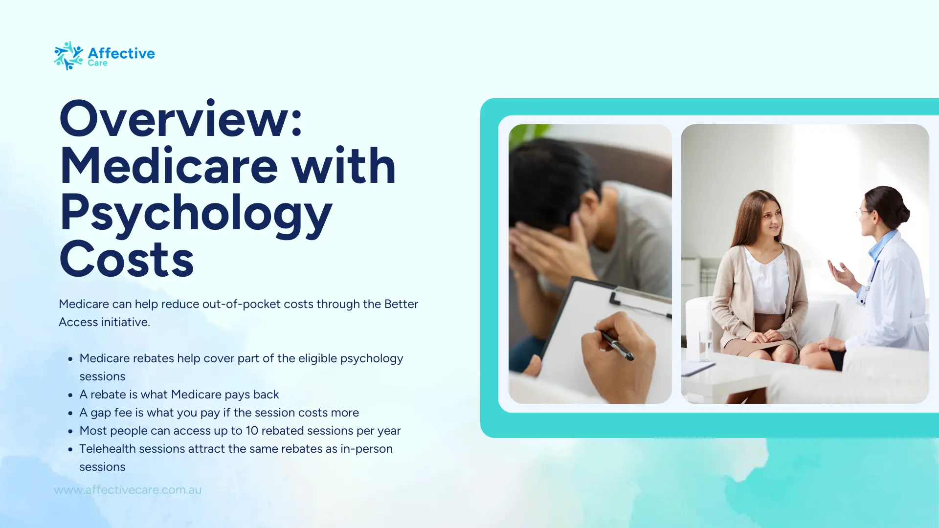 Overview, Medicare with psychology costs