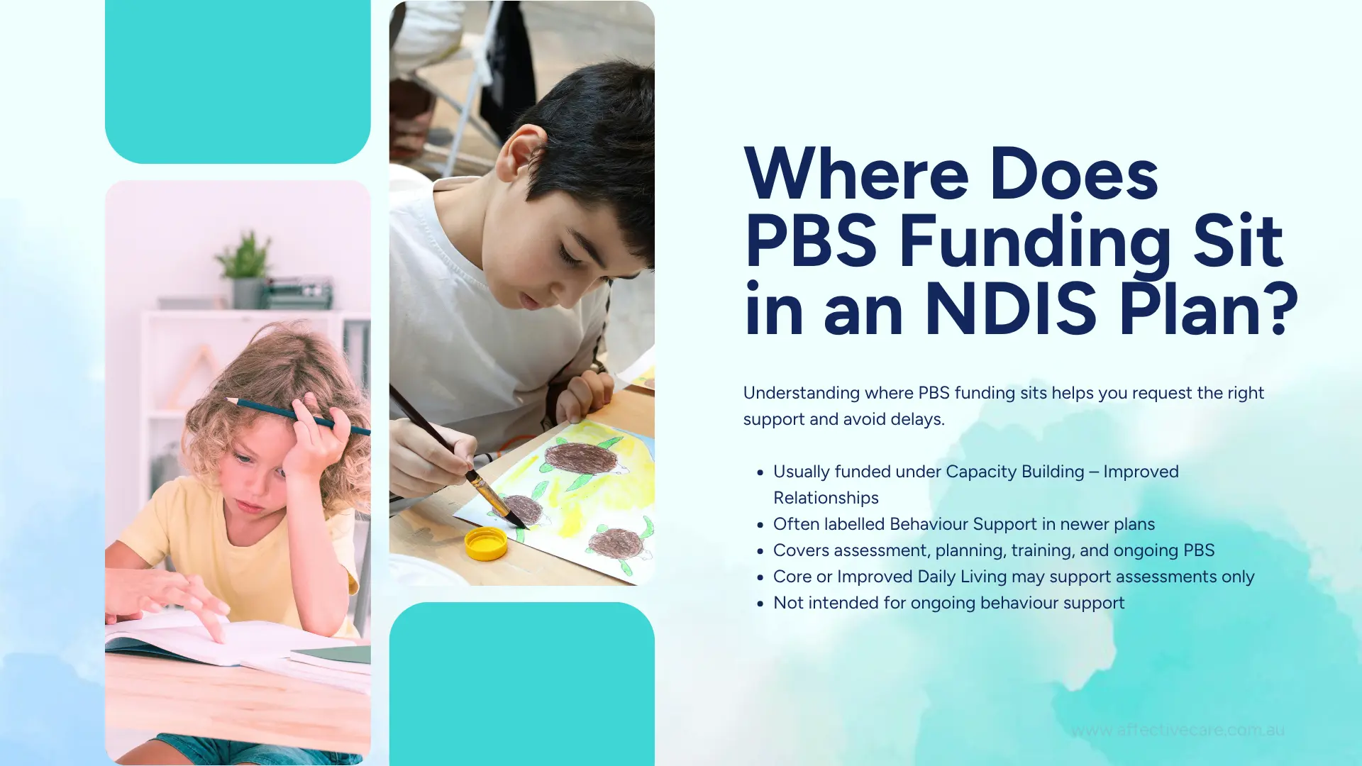Where does PBS funding sit in an NDIS plan