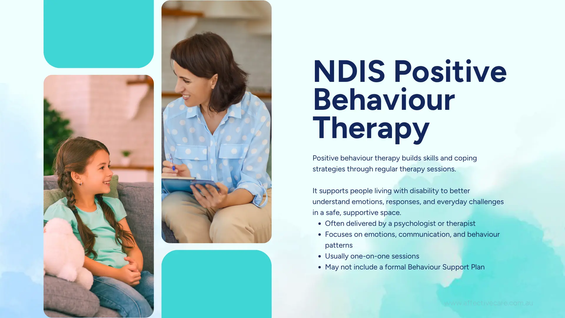 NDIS Positive Behaviour therapy