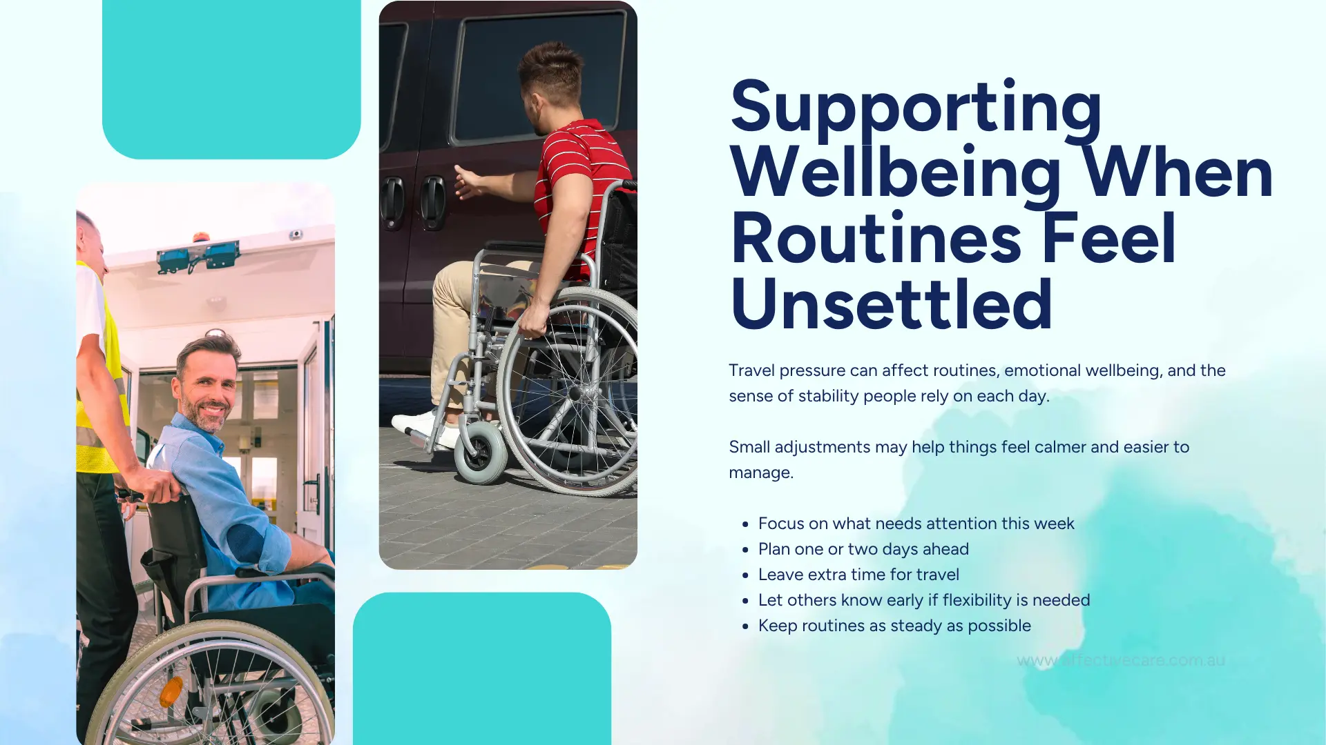 Supporting wellbeing when routines feel unsettled