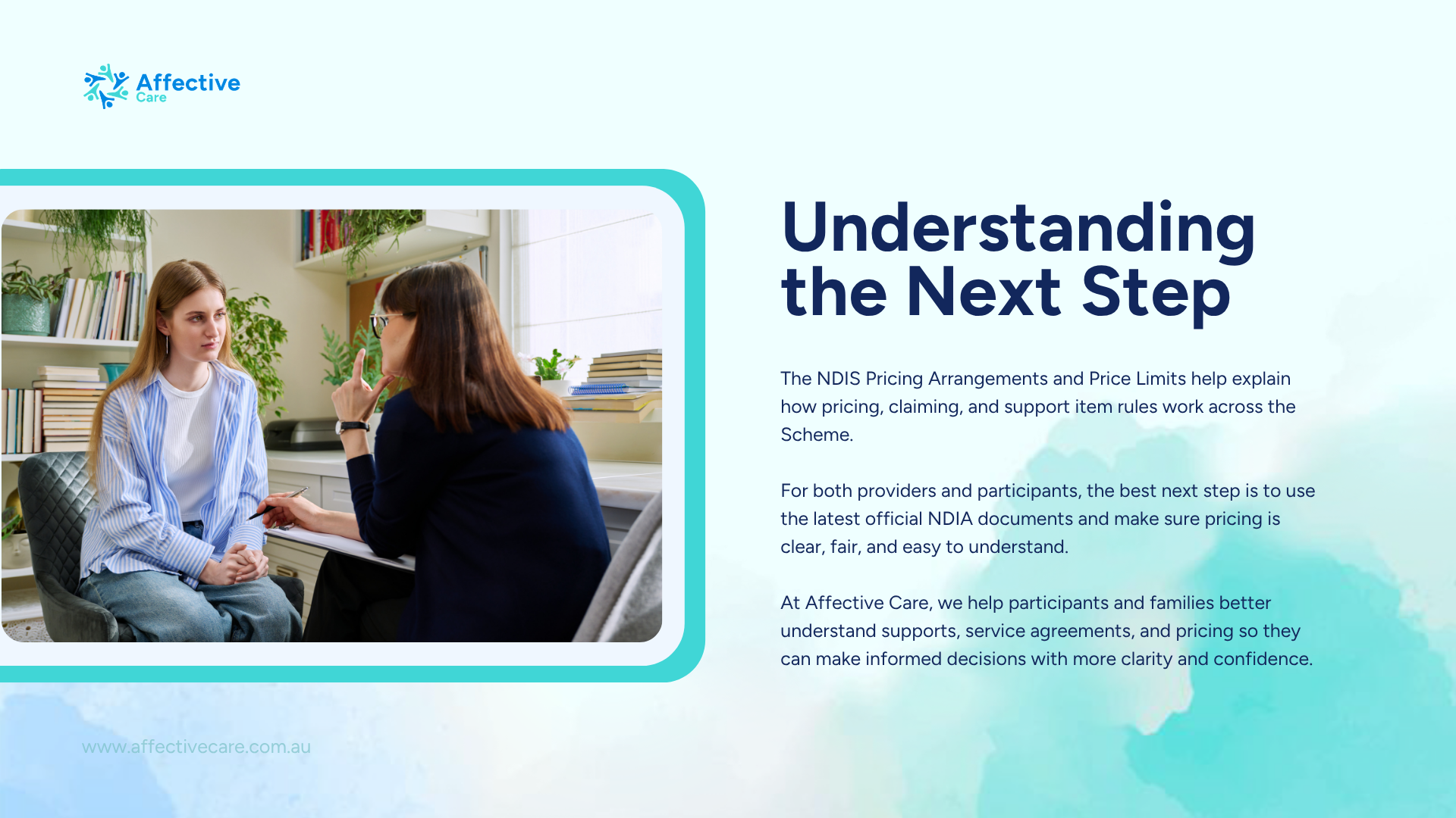 Understanding the next step