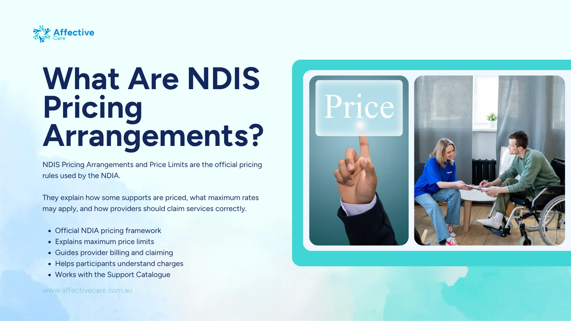 What are NDIS pricing arrangements