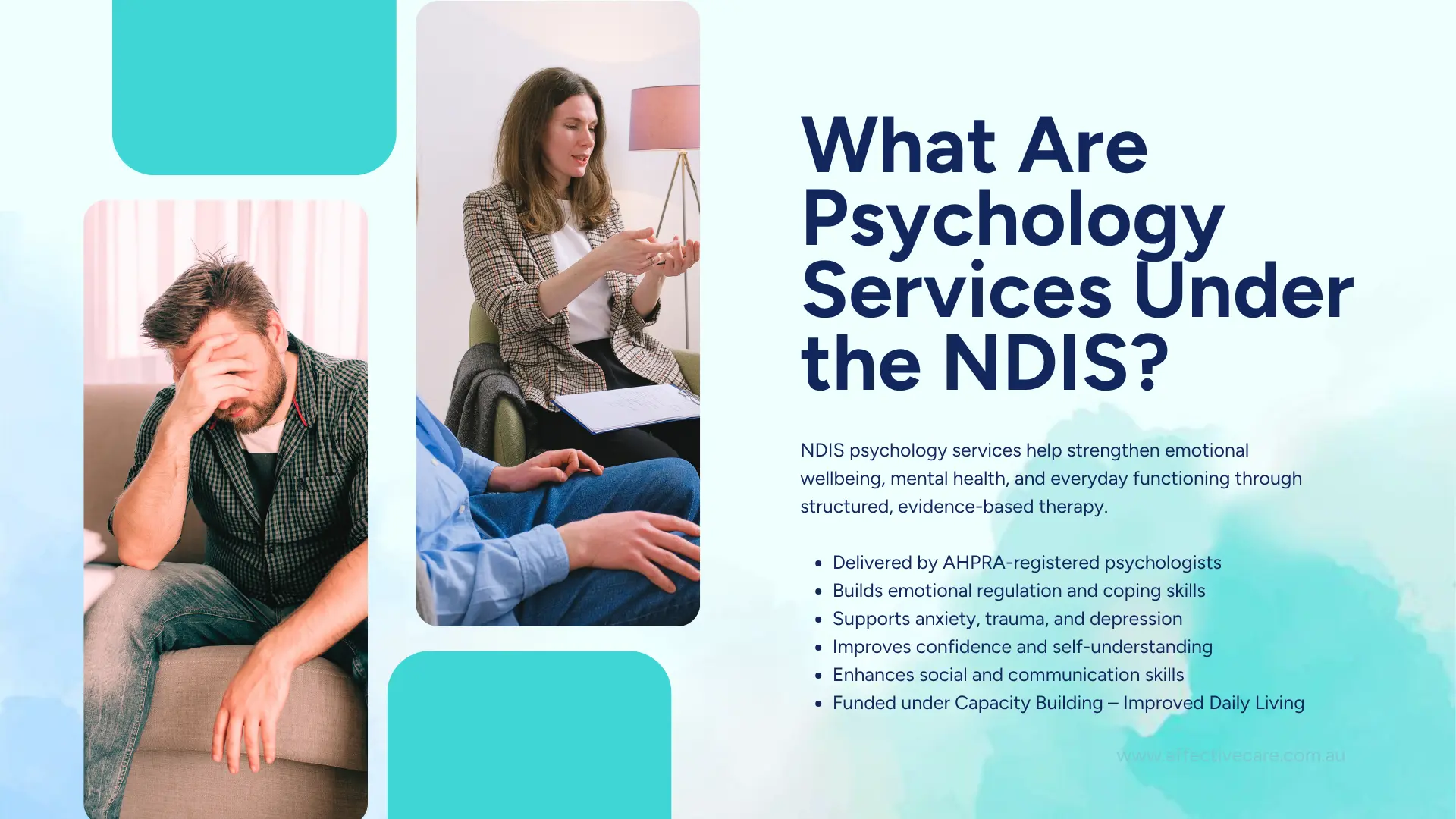 What are psychology services under the ndis