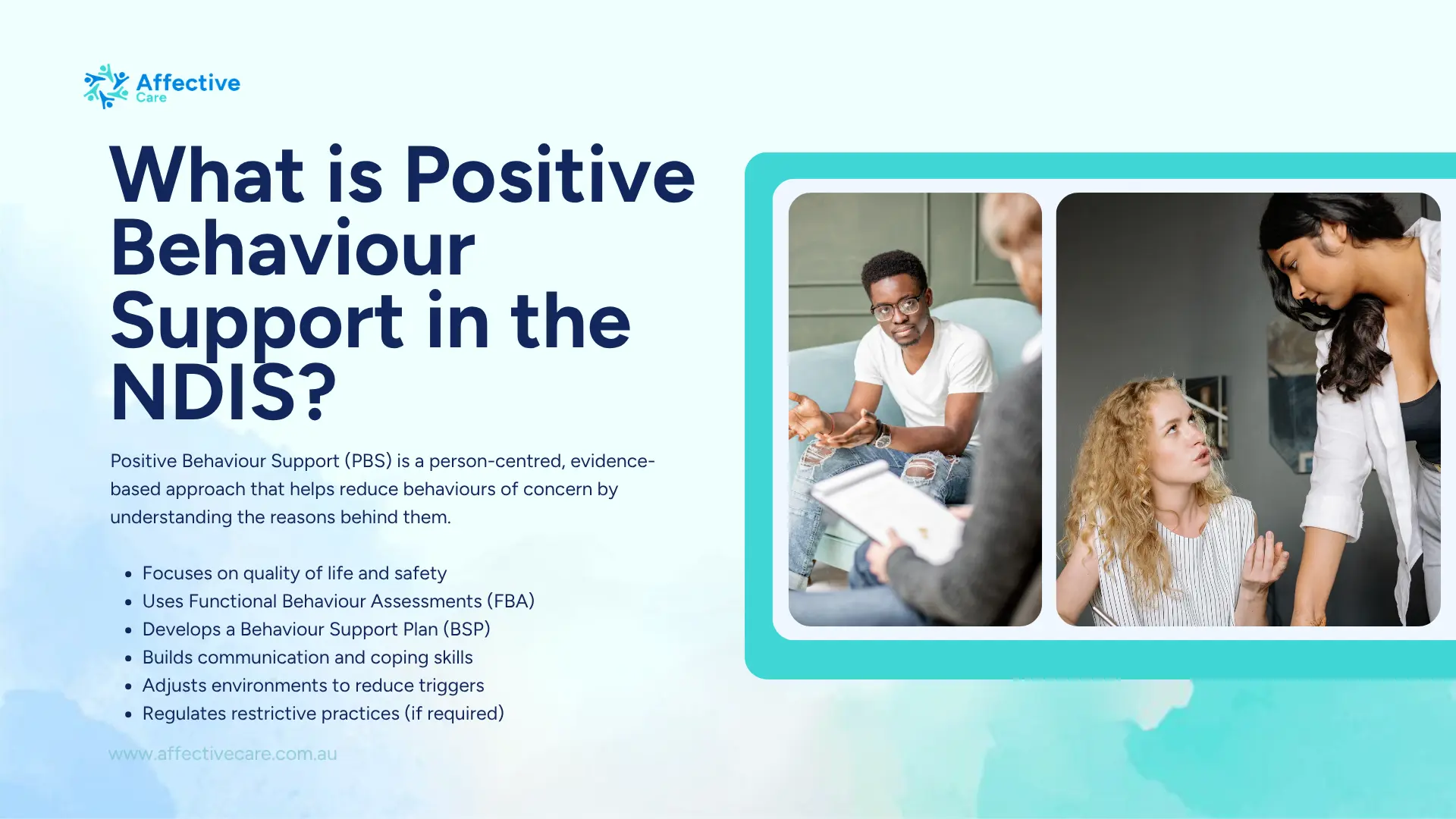 What is positive behaviour support in the ndis