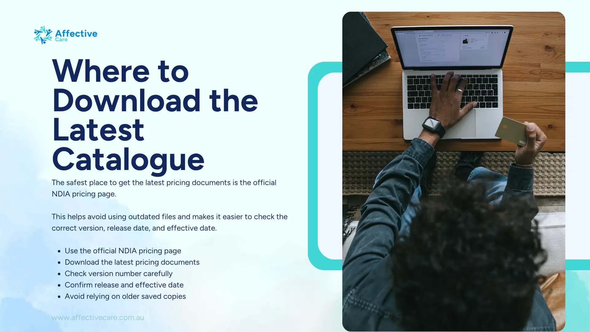 Where to download the latest catalogue