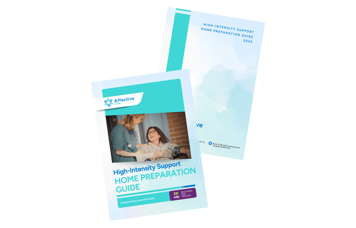 High-Intensity Support Home Preparation Guide Cover