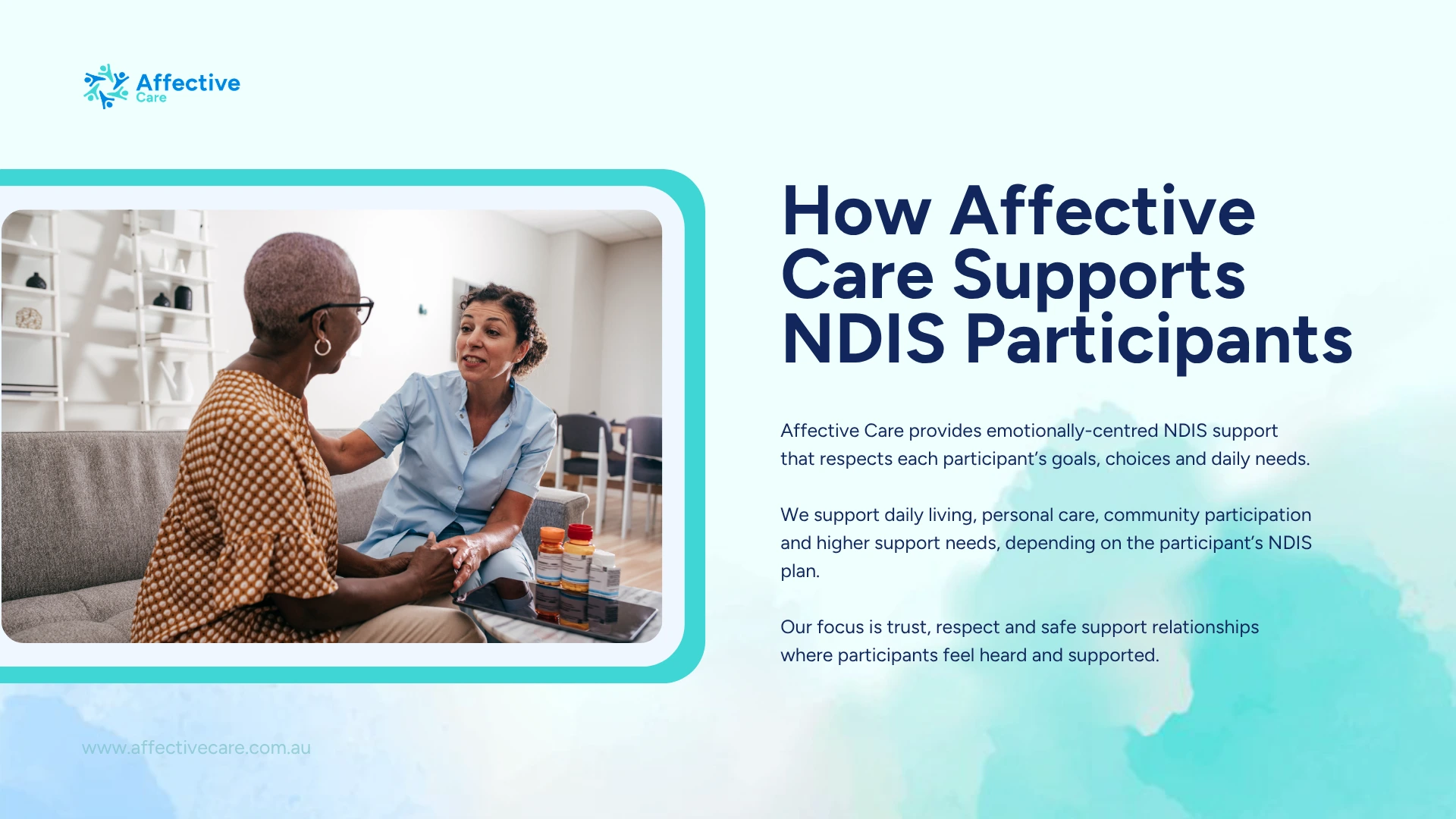 How Affective Care supports NDIS participants