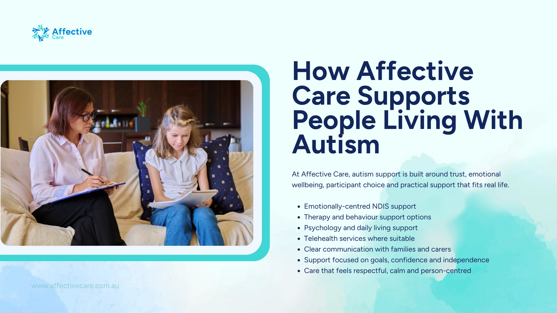 How affective care supports people living with Autism