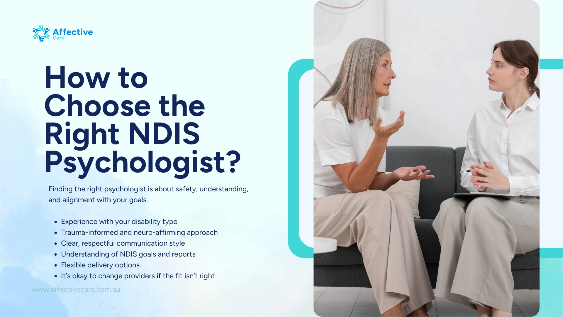 How to Choose the Right NDIS Psychologist