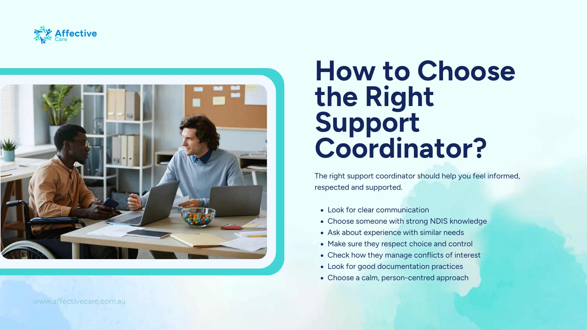 How to choose the right support coordinator