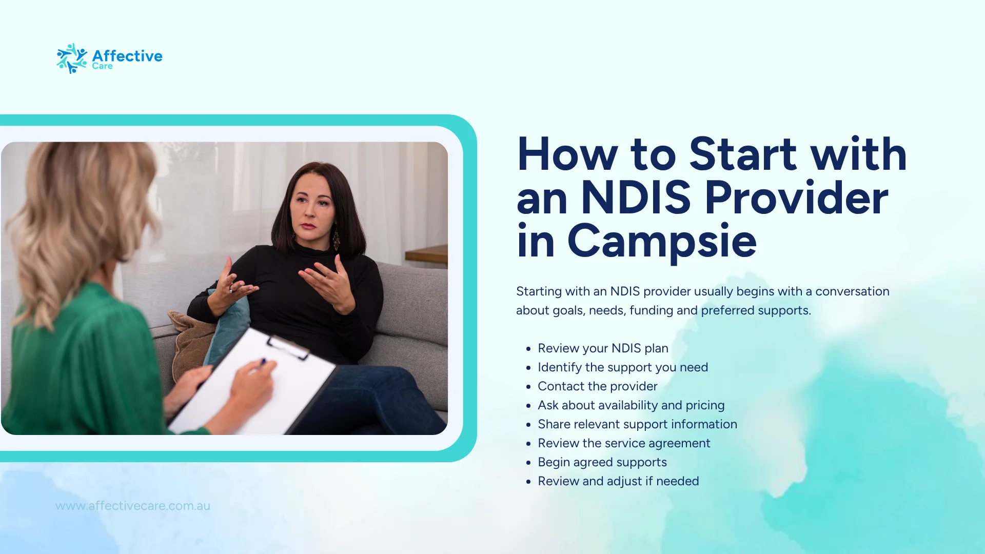 How to start with an NDIS Provider in Campsie