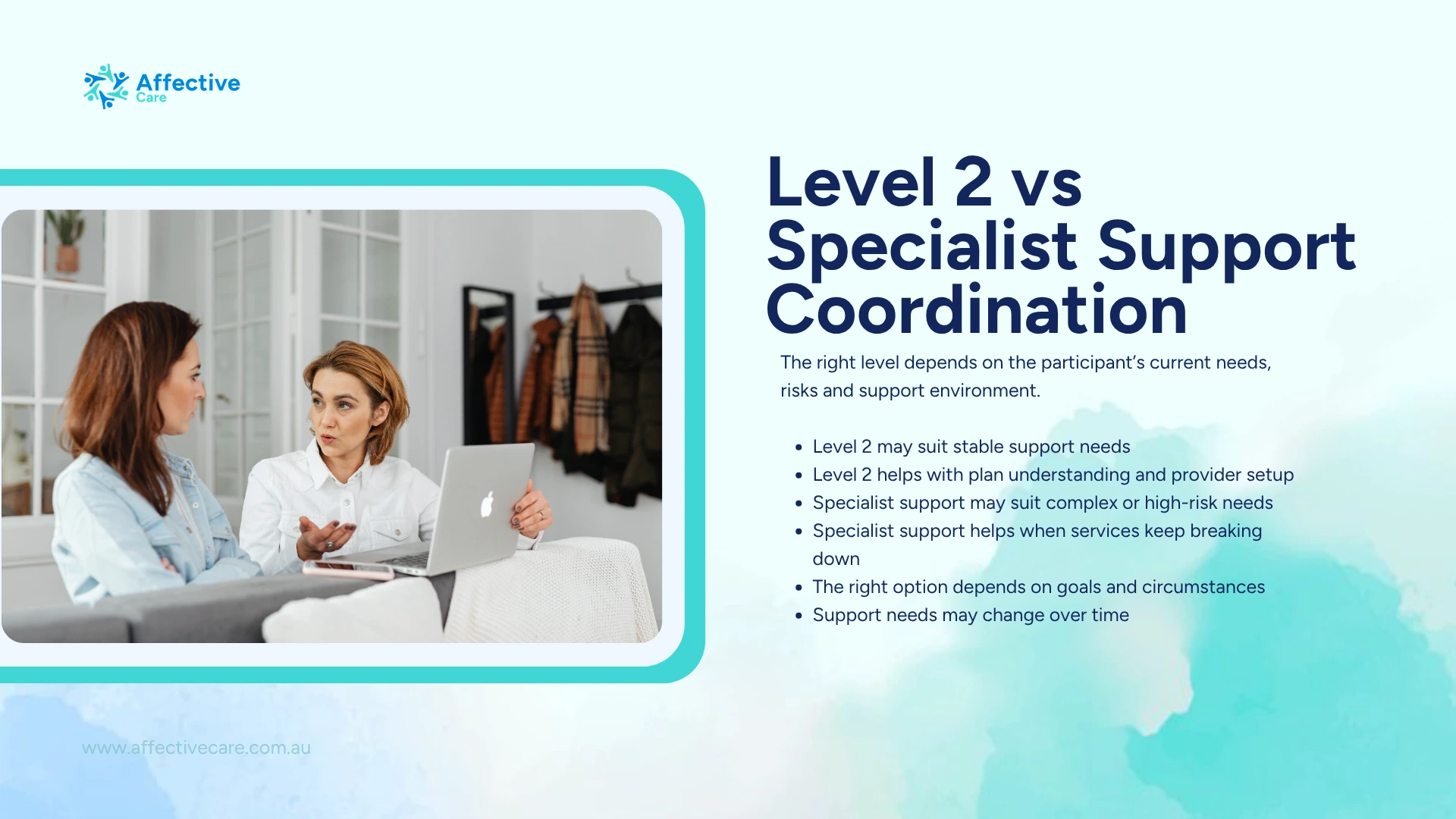 Level 2 vs Specialist Support Coordination which one should you right
