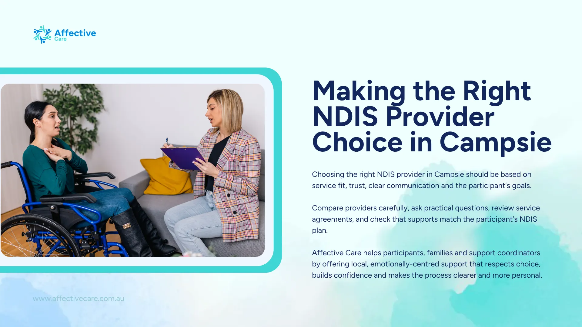 Making the Right NDIS Provider choice in Campsie
