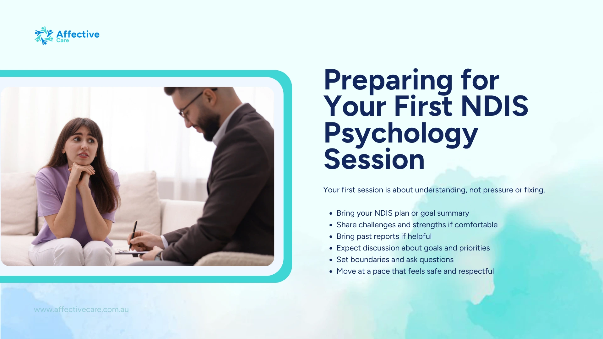 Preparaing for your first NDIS Psychology Session