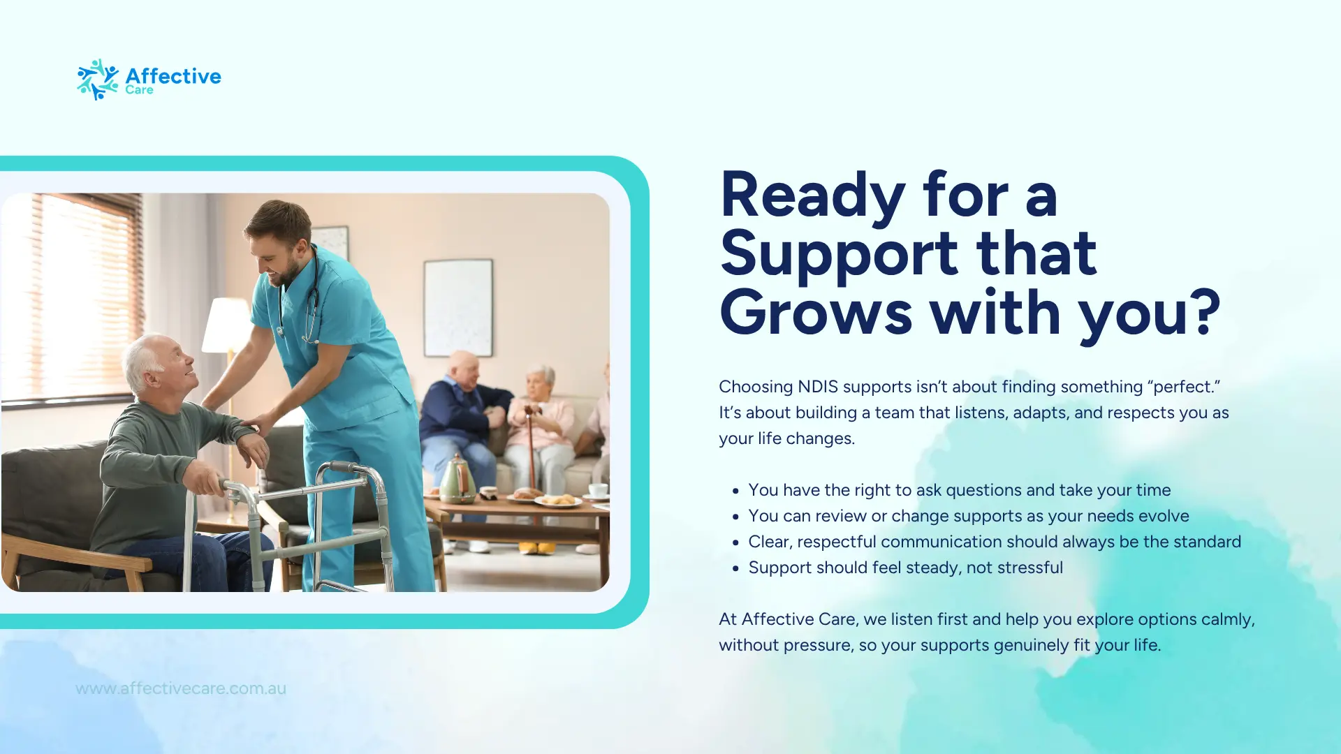 Ready for a support that grows with you