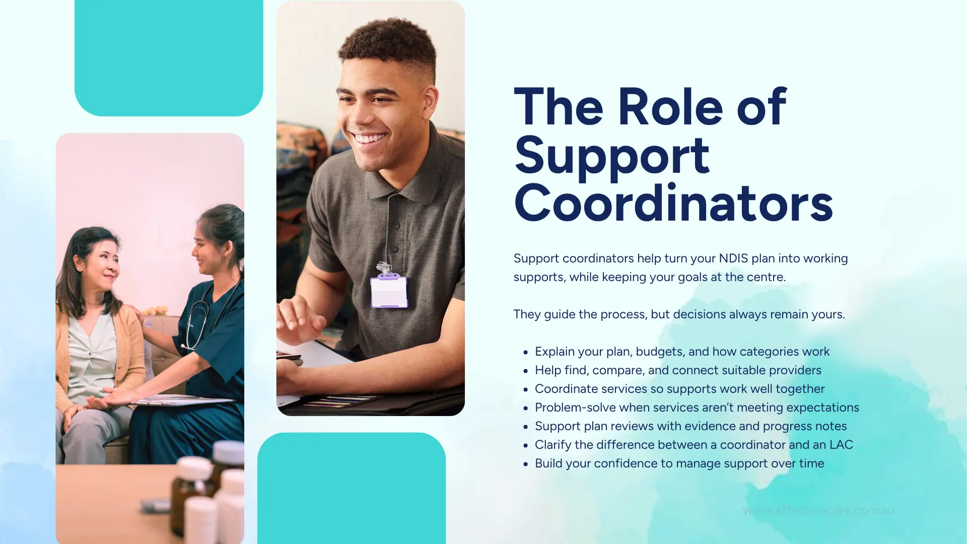 The role of Support Coordinators