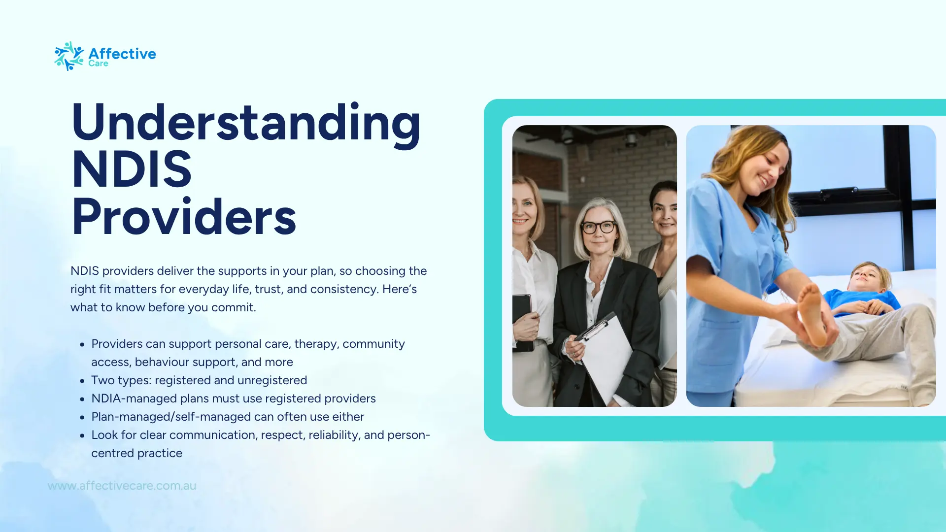 Understanding NDIS providers