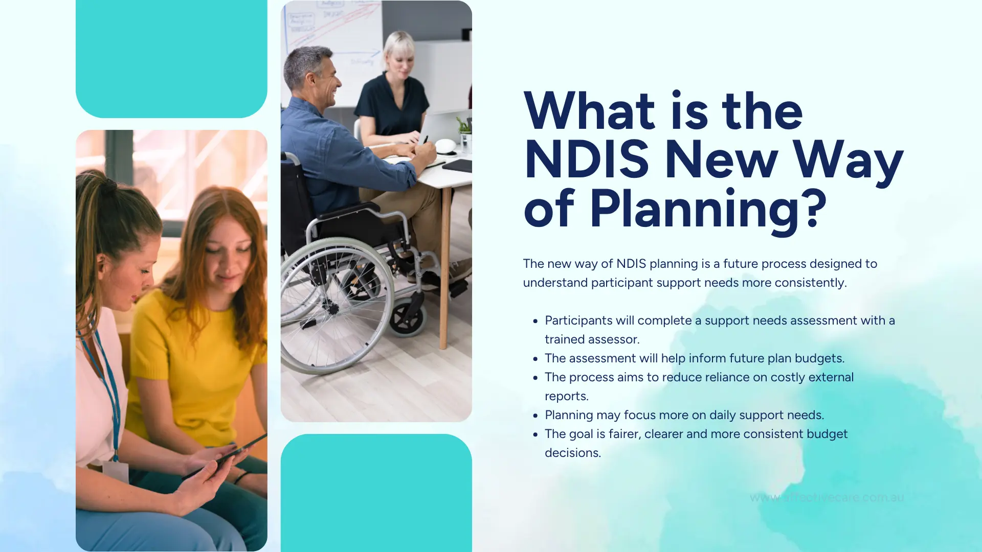 What is the NDIS new way of planning