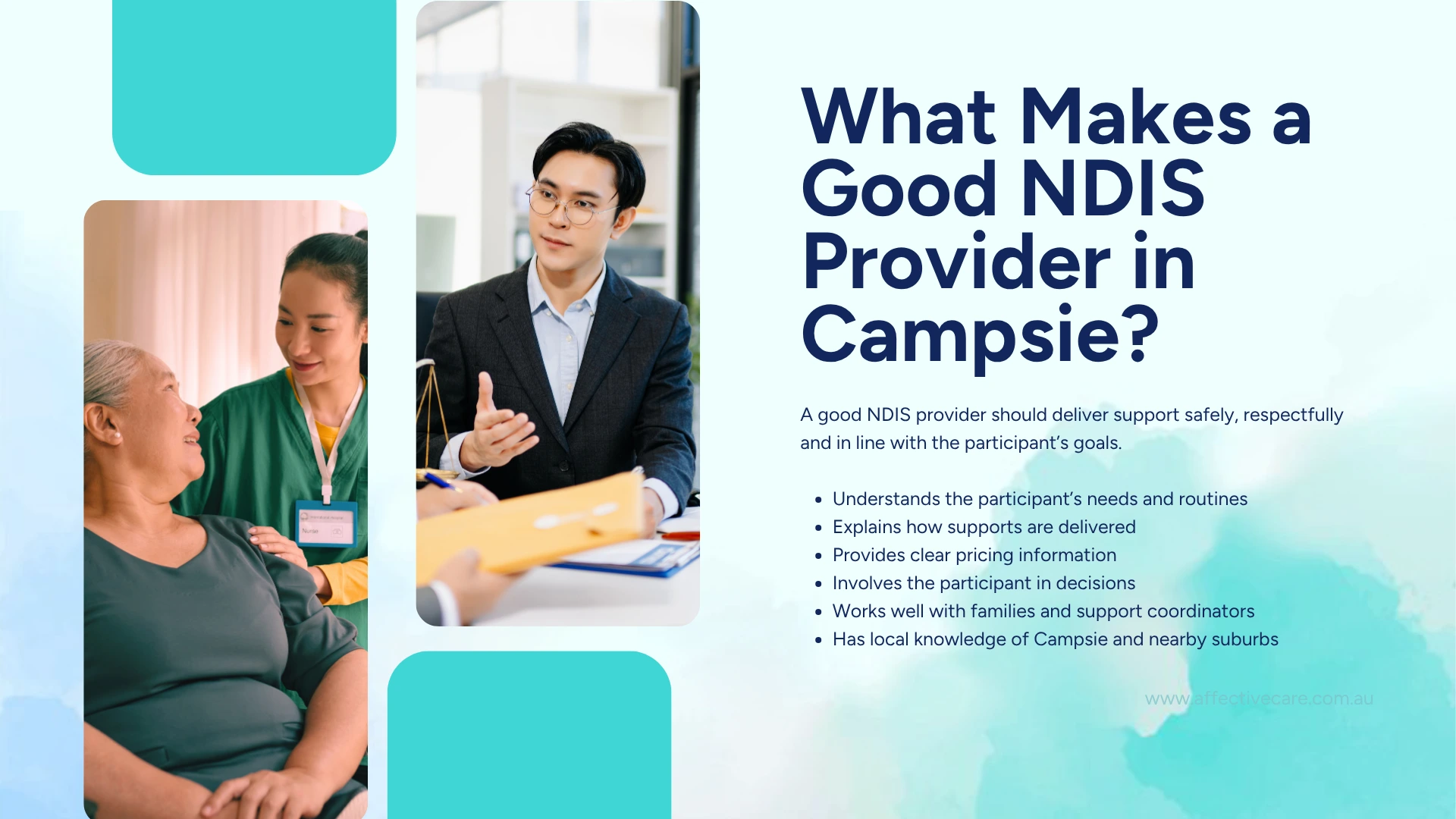 What makes a good NDIS Provider in Campsie