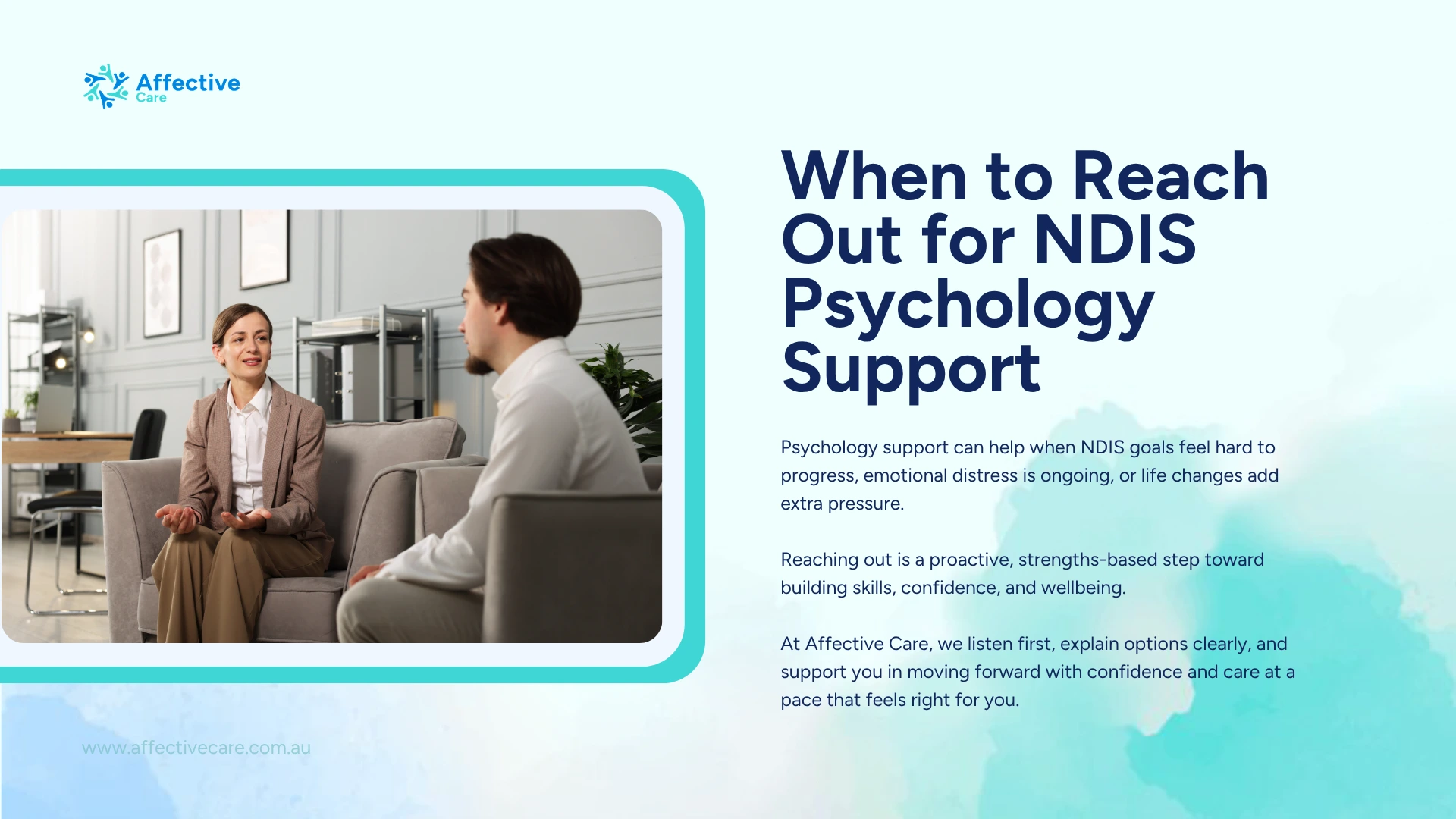 When to reach out for NDIS Psychology support