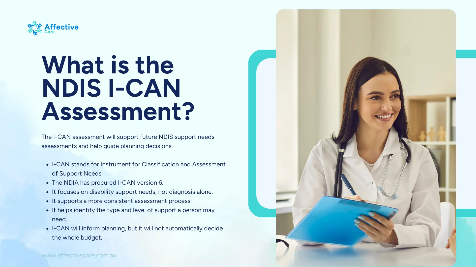 what is the NDIS I CAN assessment