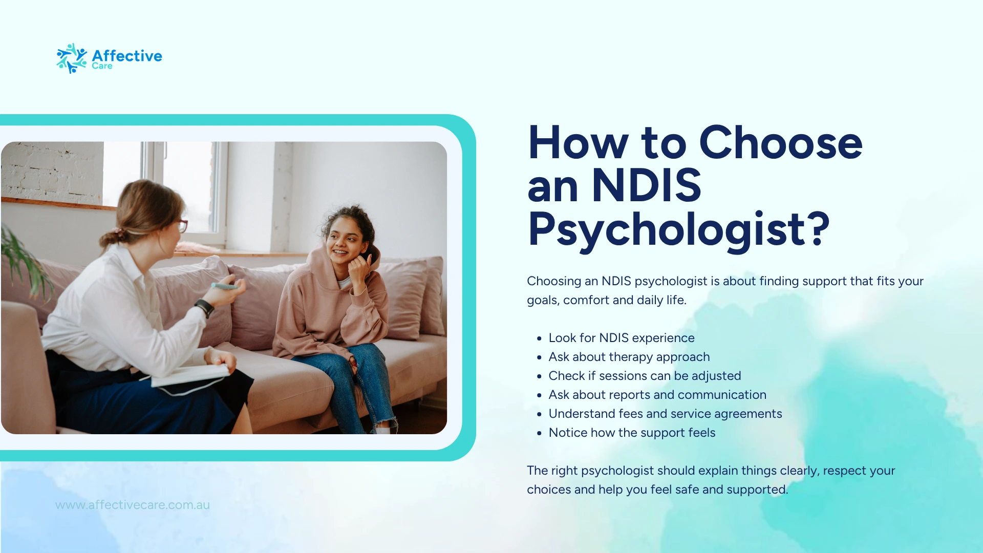 How to choose an NDIS Psychologist
