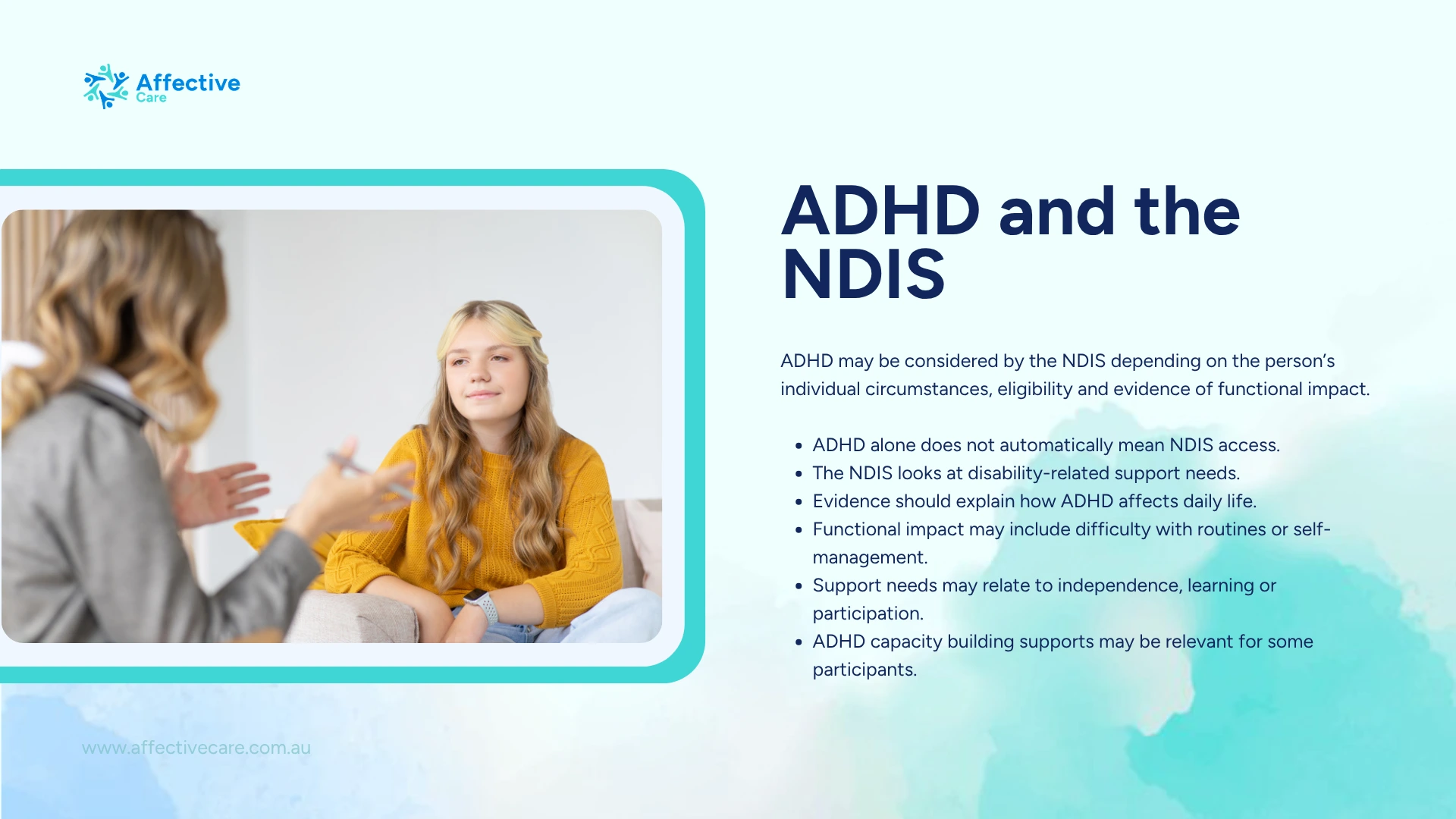 ADHD and the NDIS