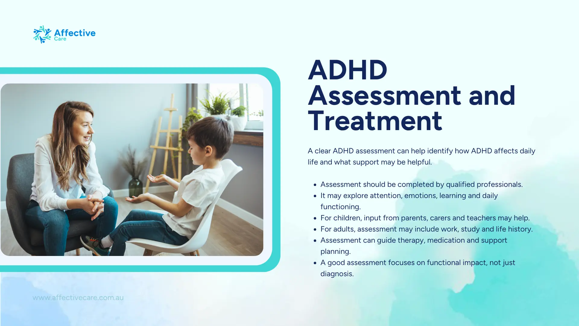 ADHD assessment and treatment
