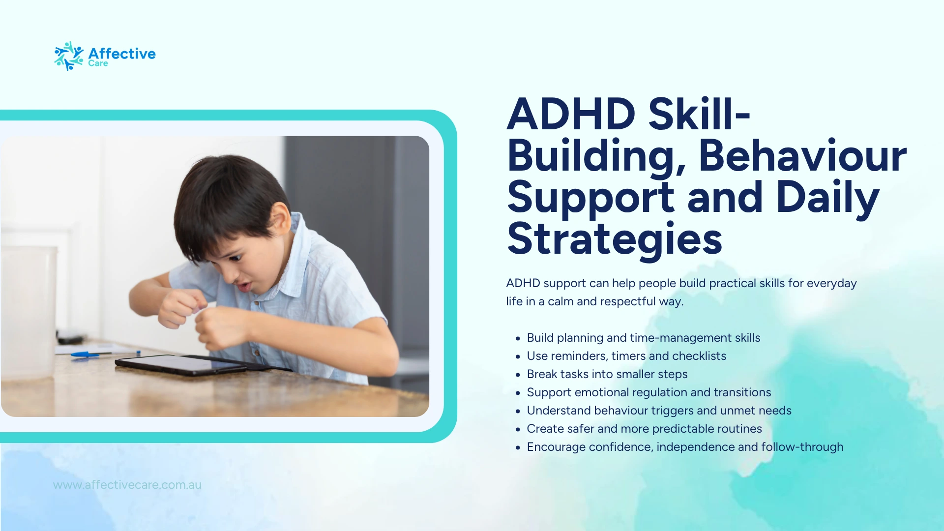 ADHD skill building behaviour support and daily strategies