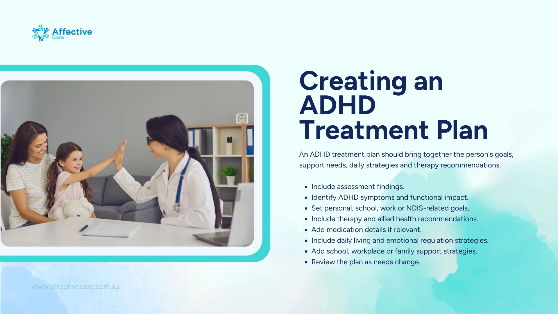 Creating an ADHD treatment plan