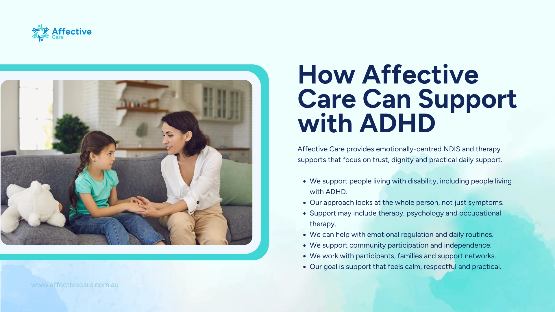 How affective care can support with ADHD