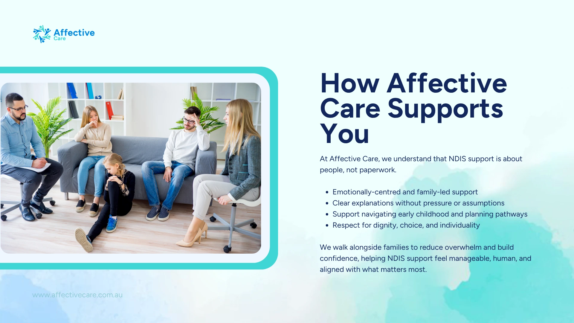 How affective care supports you