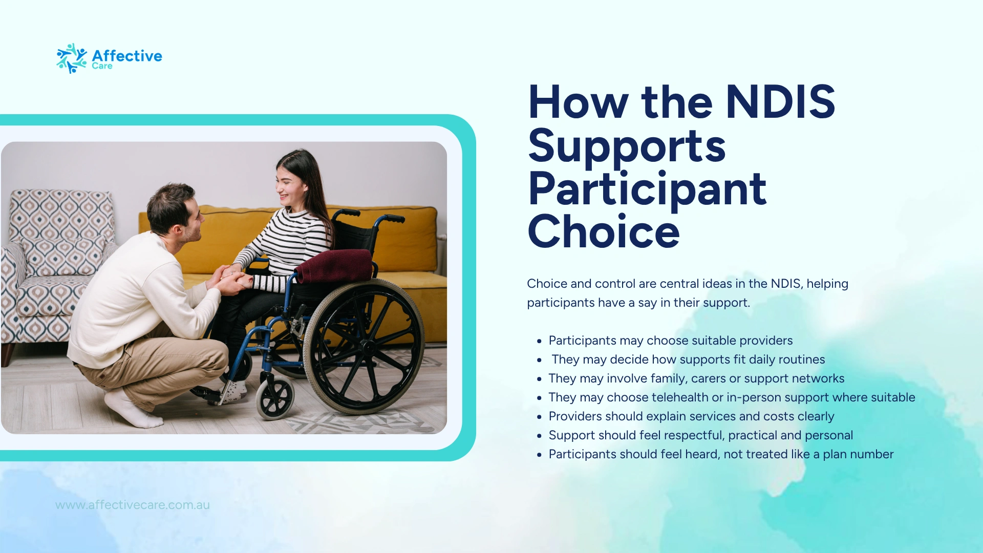 How the NDIS supports participant choice