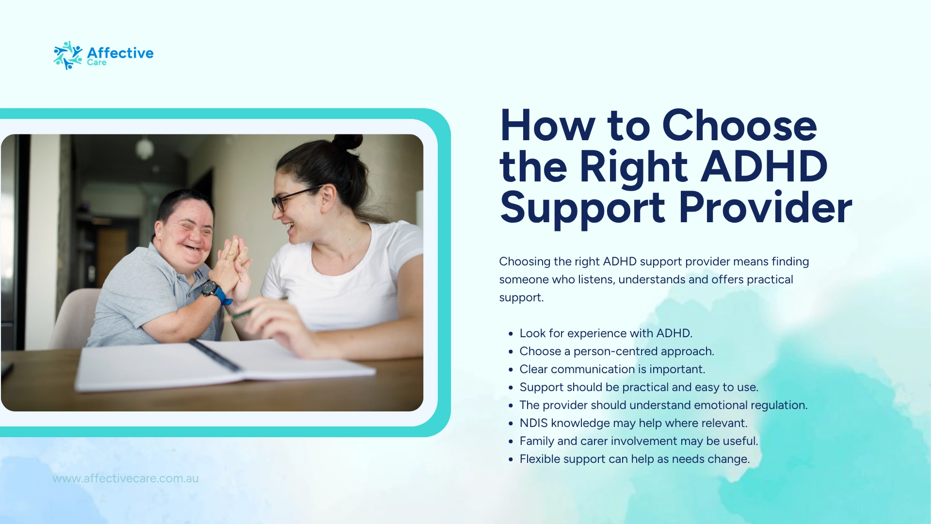 How to choose the right ADHD support provider