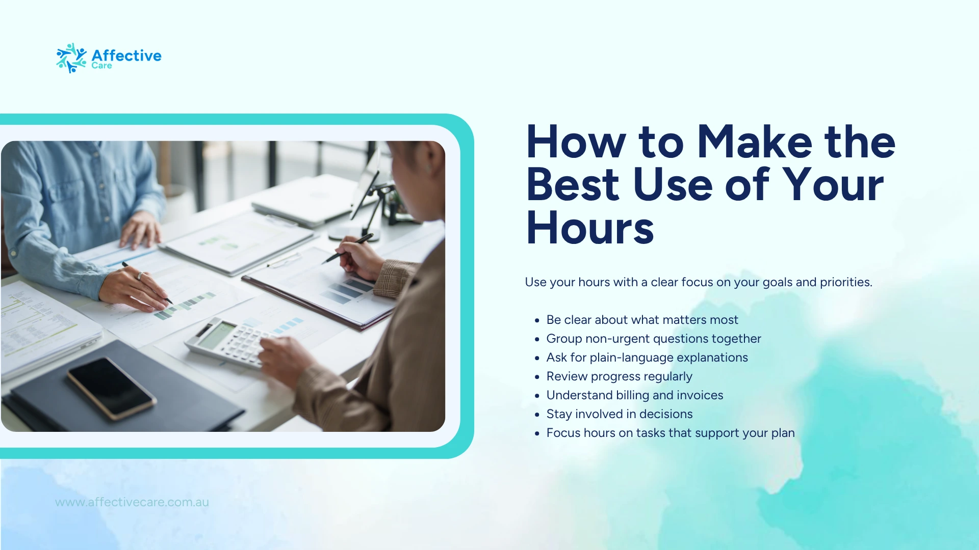 How to make the best use of your support coordination hours