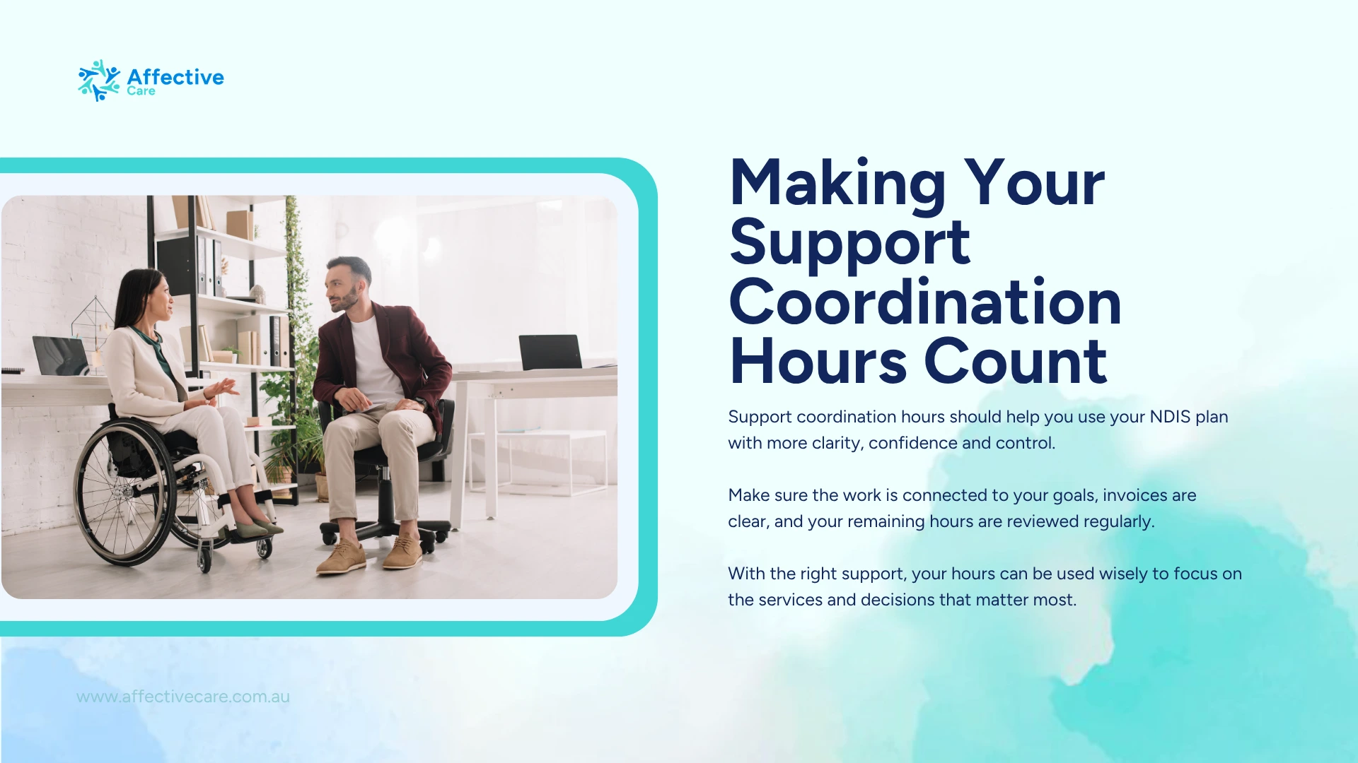 Making your support coordination hours count