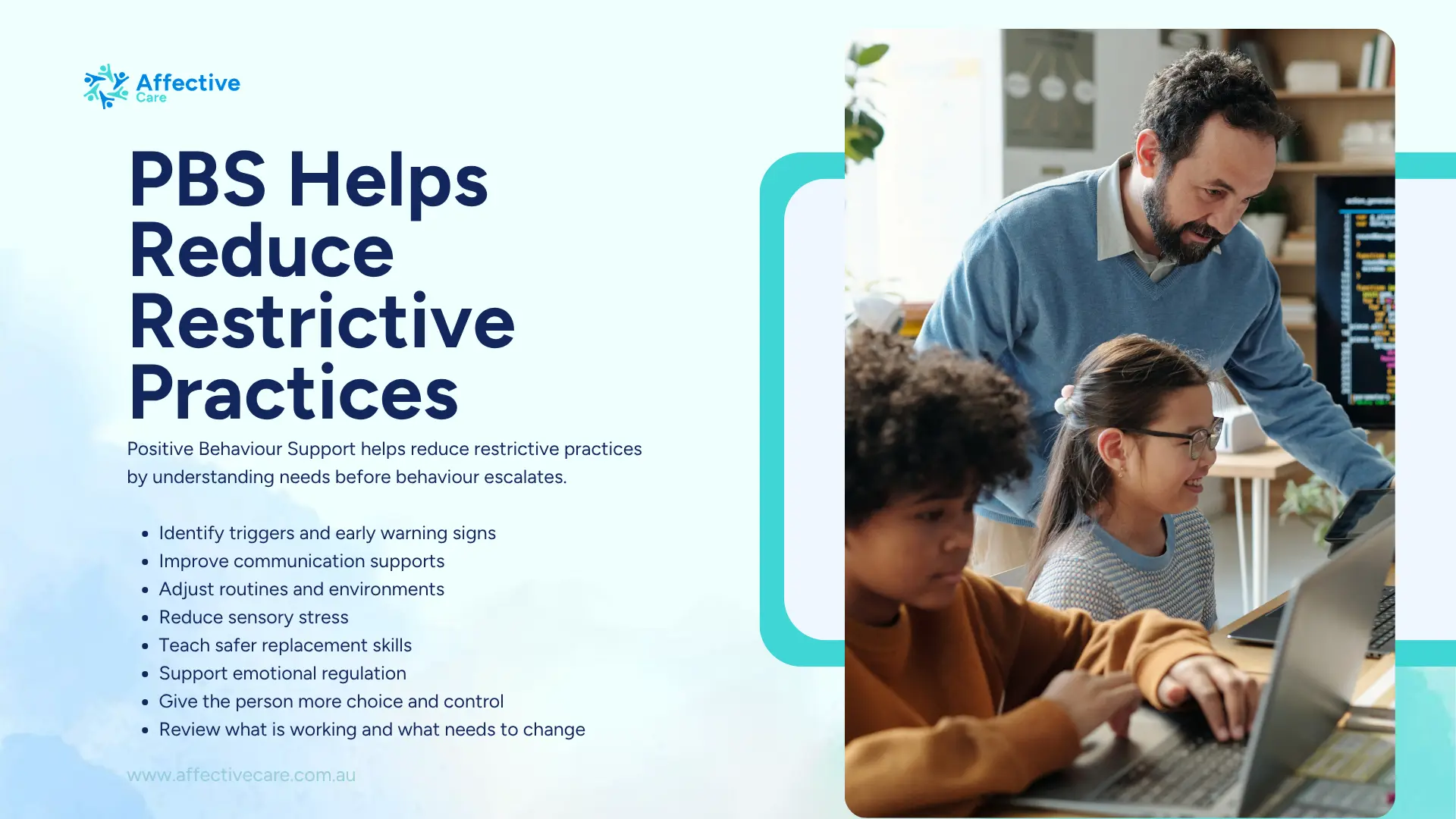 PBS Helps Reduce Restrictive Practices