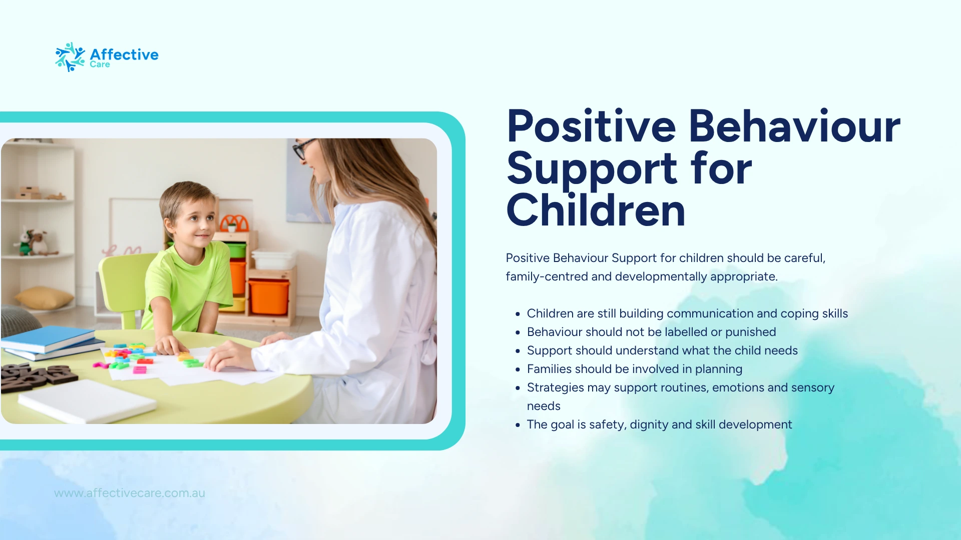 Positive Behaviour Support for Children